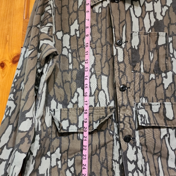 Vintage Trebark Camo Hunting Jacket, Size Large - Picture 4 of 9